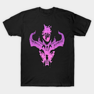 Devil and Heart - Pink T-Shirt